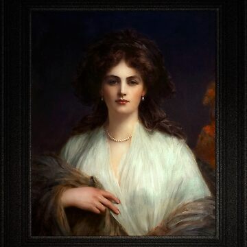 Lady Beatrice Butler by Ellis William Roberts Fine Art Old Masters Reproduction Photographic Print