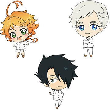 Norman (The Promised Neverland), The Promised Neverland, chibi, anime boys