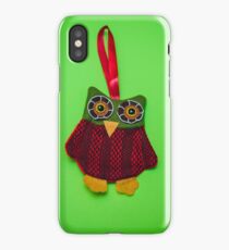 Cute owl decoration iPhone Case/Skin