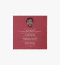 Tom Haverford-isms Art Board