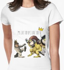 Where The Wild Things Are Women's Fitted T-Shirt