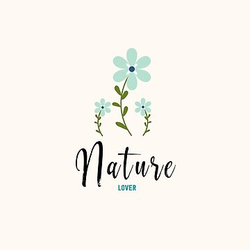 Artwork thumbnail, Nature lover vector illustration.  A floral concept. by vectormarketnet