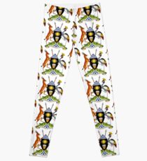 Coat of Arms of Uganda Leggings