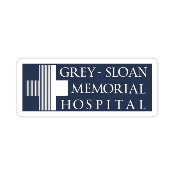 grey sloan memorial hospital stickers by lyndsey kleiman redbubble