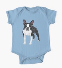 Boston Terrier One Piece - Short Sleeve