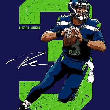 Russell Wilson Sticker for Sale by Mariahiscool