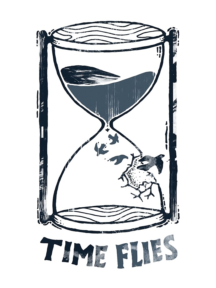 time flies t shirt