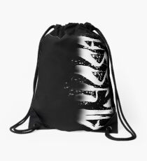 Alyssa Decayed Style Graffiti Tag Drawstring Bag