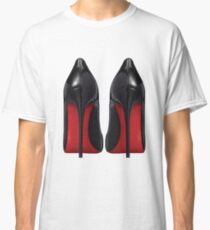 Red Sole Heels - Designer/Fashion/Trendy/Hipster Meme Classic T-Shirt