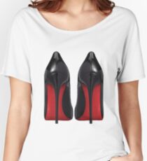 Red Sole Heels - Designer/Fashion/Trendy/Hipster Meme Women's Relaxed Fit T-Shirt