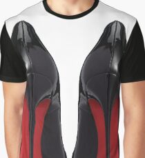 Red Sole Heels - Designer/Fashion/Trendy/Hipster Meme Graphic T-Shirt