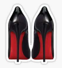 Red Sole Heels - Designer/Fashion/Trendy/Hipster Meme Sticker