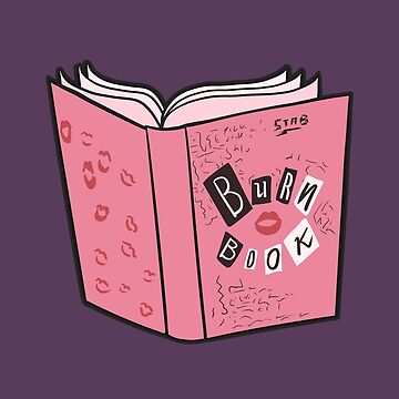 The Burn Book Sticker for Sale by Ellador