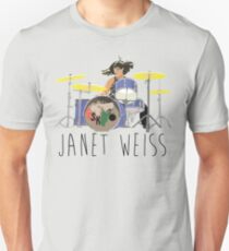 janet weiss she is amazin Unisex T-Shirt
