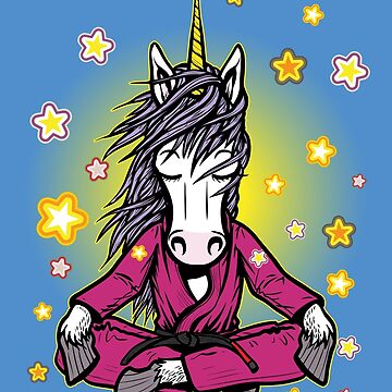 Artwork thumbnail, Zen Unicorn by Meerkatsu