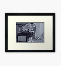 Reality TV Framed Print