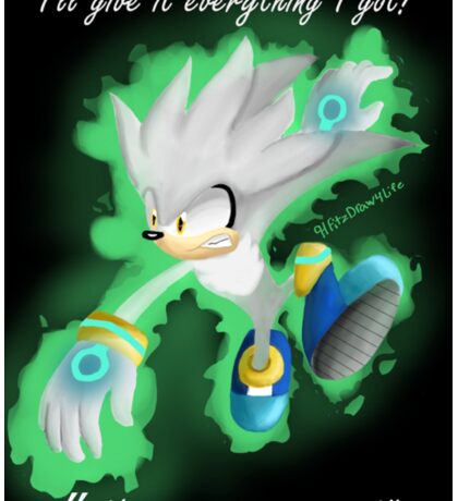 Silver the Hedgehog: Stickers | Redbubble