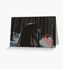 Wolver Ren Greeting Card