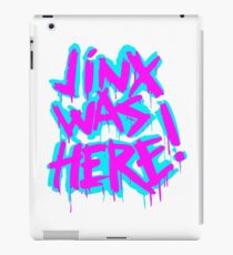 JINX WAS HERE iPad Case/Skin