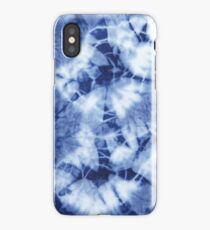 SEXY INDIGO TIE DYE iPhone Case