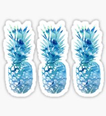 3 Pineapples Sticker