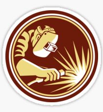 Iron welder Sticker