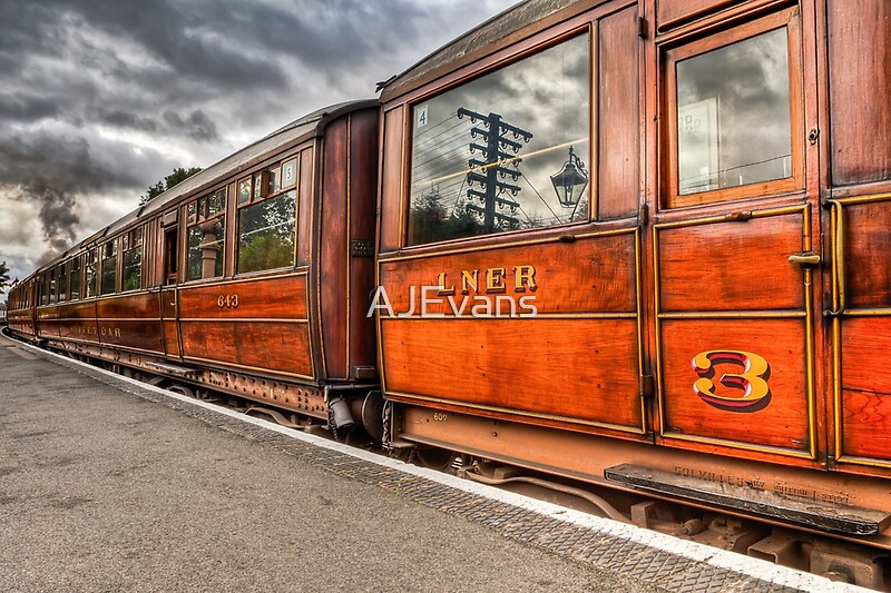 "Vintage Railway Carriage" by Adrian Evans Redbubble