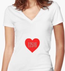 Pontiac Women's Fitted V-Neck T-Shirt