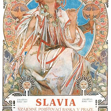 Alphonse Mucha - Slavia 1907 - poster