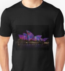 Opera House, Vivid Festival, Sydney, Australia 2010 Unisex T-Shirt