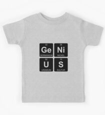 Ge Ni U S - Genius - Periodic Table - Chemistry Kids Tee