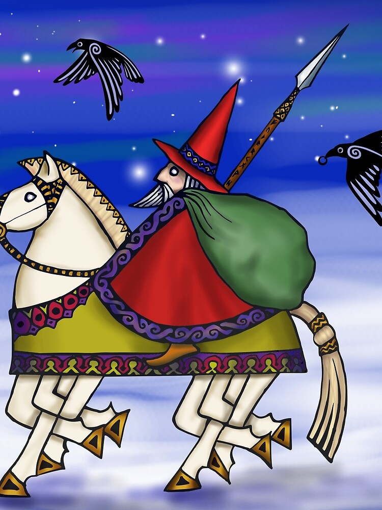 odin riding sleipnir odin riding sleipnir
