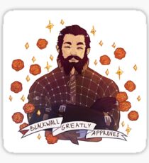 Blackwall Approval - Dragon Age Sticker