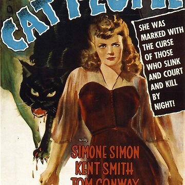 Vintage Horror Movie - Cat People Poster for Sale by ArtfulHideaway