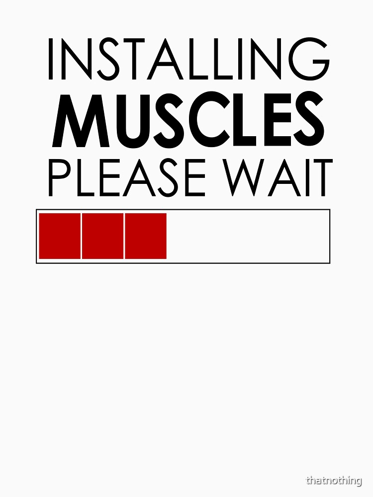 installing muscles please wait