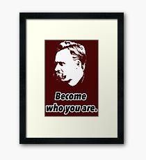 Friedrich Nietzsche Framed Print