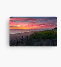 Herring Cove Beach Sunset Canvas Print
