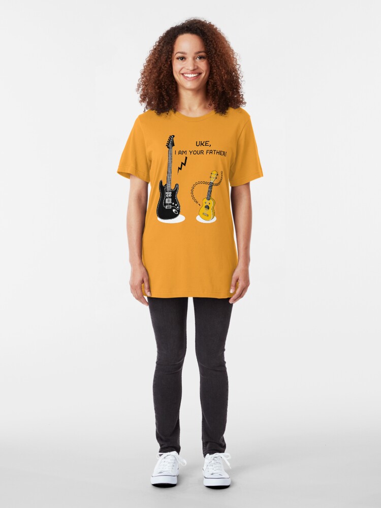 Alternate view of Uke, I am your Father! Slim Fit T-Shirt