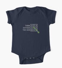 Think Outside the Box (White) One Piece - Short Sleeve
