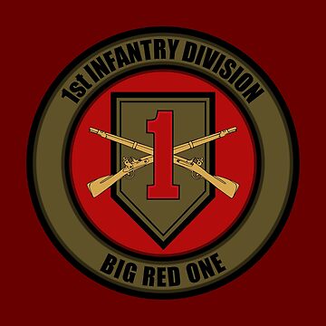 1st Infantry Division - Big Red One | Sticker