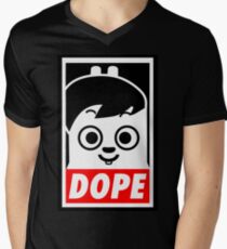 Hip Hop Monster DOPE ( Jung Kook - BTS ) Men's V-Neck T-Shirt