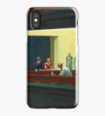 Vintage Edward Hopper Nighthawks Diner iPhone Case