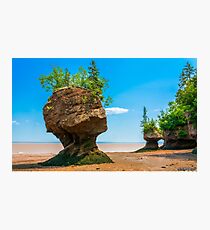 Hopewell Rocks, New Brunswick Canada Photographic Print