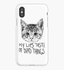 Morbid Kitten iPhone Case