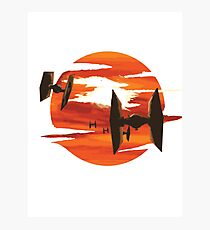 Ride of the Tie fighters Photographic Print