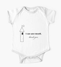 Ich kann mich selbst retten Baby Body Kurzarm