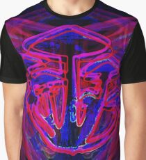 Neon Shrooms Graphic T-Shirt