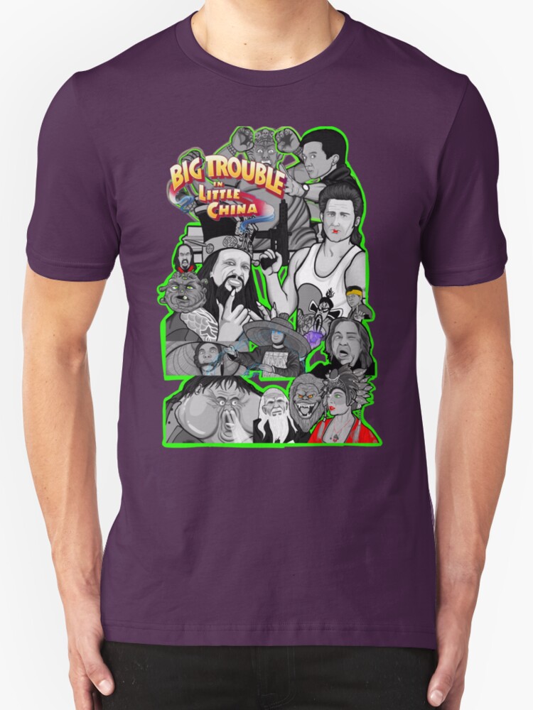 "Big Trouble in Little China character collage " T-Shirts ...