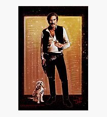 Ron Burgundy Han Solo Photographic Print