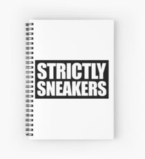 Sneakerhead - Sports Black Cement Spiral Notebook